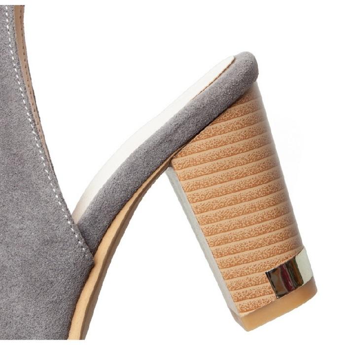 New Gladiator Cross Tied High Heels Back Strap Sandals Shoes